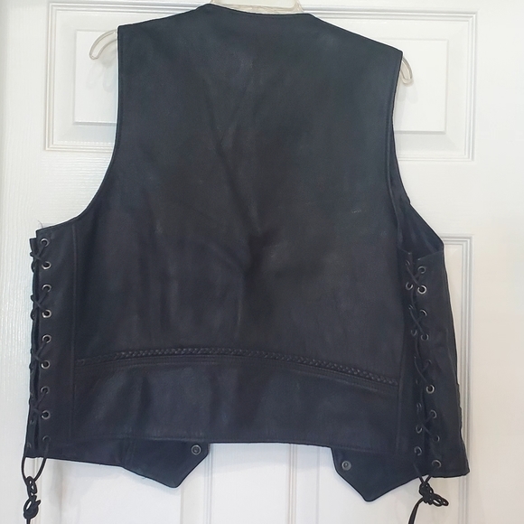 Leather Riding Vest - Picture 2 of 3